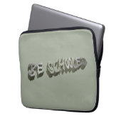 B. Grauweiß Laptopschutzhülle (Vorderseite Links)