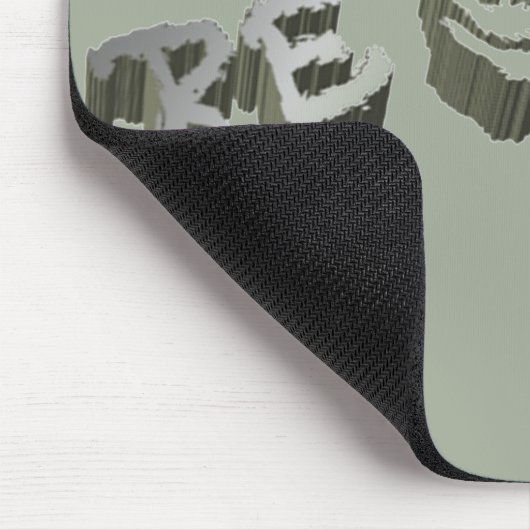 B. Grauweiß Mousepad (Ecke)