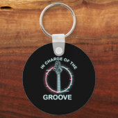 B Guitar Music Cool B-player Schlüsselanhänger (Vorderseite)