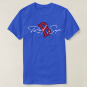B Handletter Blue Red TShirt (Design vorne)