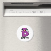 B Happy Funny Alphabet Pub Magnet (In Situ (Geschirrspüler))