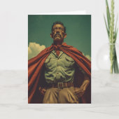 B) Helden-Vater Karte (Vorderseite)