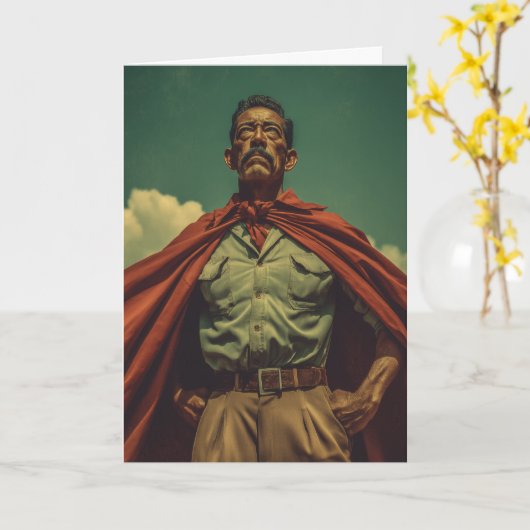 B) Helden-Vater Karte (Gelbe Blume)