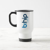 b:hip travel mug - white reisebecher (Links)
