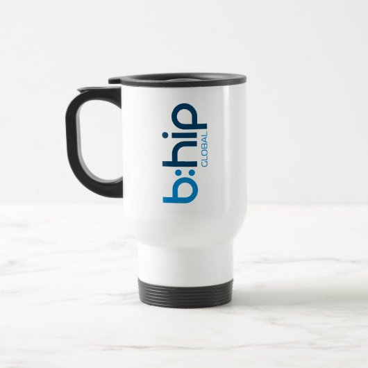 b:hip travel mug - white reisebecher (Links)
