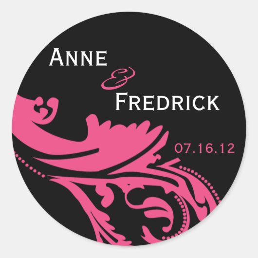 B&HP Bride &Groom Graphic Sticker (Vorderseite)