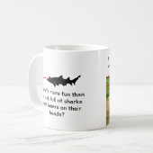 B - Humorvolle Capybara-Tasse Kaffeetasse (Vorderseite Links)