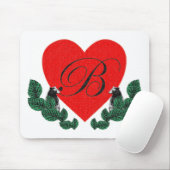 B im Herzen Mousepad (Mit Mouse)
