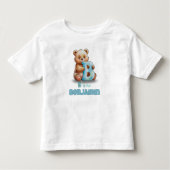 B is for Benjamin – Personalized Kids’ T-Shirt (Vorderseite)