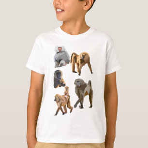 B ist für Baboon T-Shirt