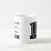 B ist für Backgammon Kaffeetasse (Mittel)