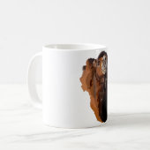 B ist für Bactrian Camel Kaffeetasse (Vorderseite Links)