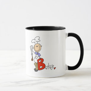 B ist für Baker T-Shirts und Geschenke Tasse