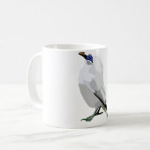 B ist für Bali Starling Kaffeetasse (Vorderseite Links)