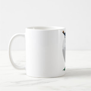 B ist für Bali Starling Kaffeetasse