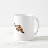 B ist für Ball Python Kaffeetasse (VorderseiteRechts)