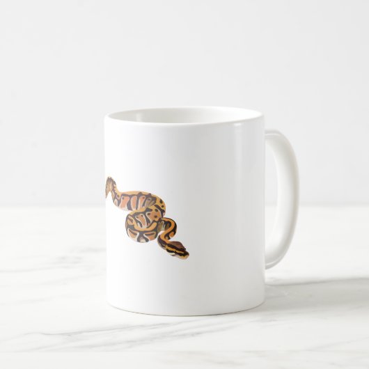 B ist für Ball Python Kaffeetasse (VorderseiteRechts)