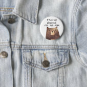 B ist für Bären, Kinder-Notfallkontakt Button (Beispiel)