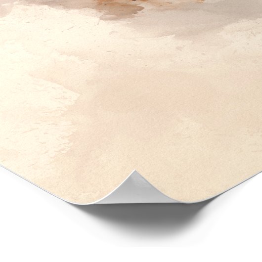 B ist für Bären Poster (Ecke)