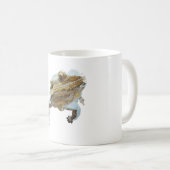 B ist für "Bartded Dragon" Kaffeetasse (VorderseiteRechts)