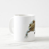B ist für "Bartded Dragon" Kaffeetasse (Vorderseite Links)