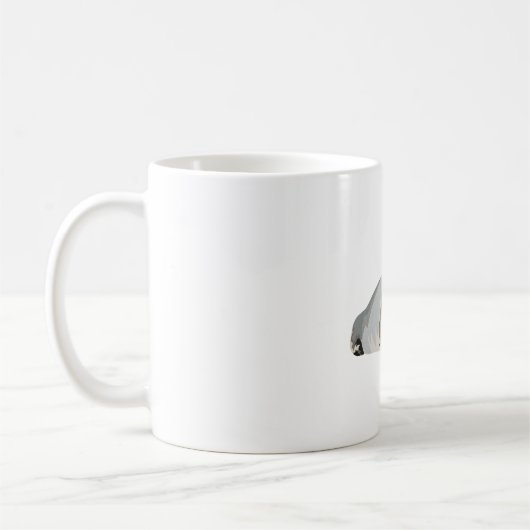 B ist für Bartetes Siegel Kaffeetasse (Links)