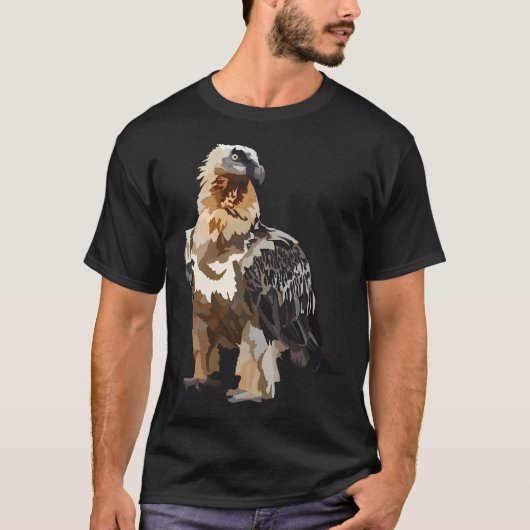 B ist für Bartgeier T-Shirt (Vorderseite)