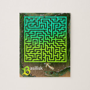 B ist für Basilisk Maze Puzzle