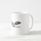 B ist für Bat Kaffeetasse (VorderseiteRechts)