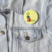 B ist für Bauarbeiter Button (Beispiel)