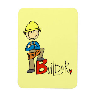 B ist für Bauarbeiter Magnet