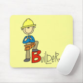 B ist für Bauarbeiter Mousepad (Mit Mouse)