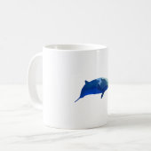 B ist für Beaked Whale Kaffeetasse (Vorderseite Links)