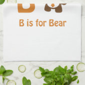 B ist für Bear Handtuch (Gefaltet)