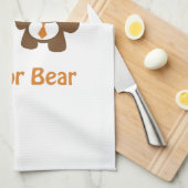 B ist für Bear Handtuch (Viertel Falte)