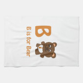 B ist für Bear Handtuch (Horizontal)