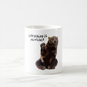 B ist für Bear Kaffeetasse (Mittel)