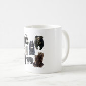 B ist für Bear Kaffeetasse (VorderseiteRechts)