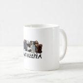 B ist für Bear Keeper Kaffeetasse (VorderseiteRechts)
