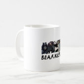 B ist für Bear Keeper Kaffeetasse (Vorderseite Links)
