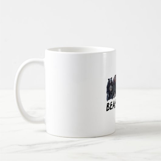 B ist für Bear Keeper Kaffeetasse (Links)