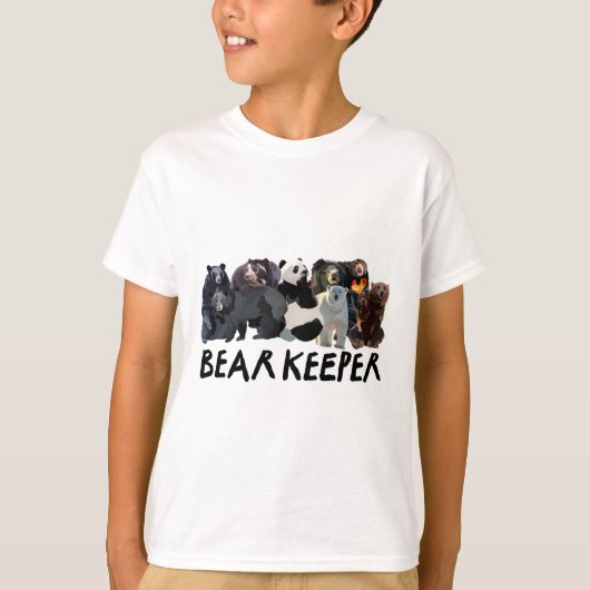 B ist für Bear Keeper T-Shirt (Vorderseite)