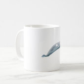 B ist für Beluga Whale Kaffeetasse (Vorderseite Links)