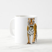 B ist für Bengalisches Tiger Kaffeetasse (Vorderseite Links)