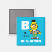 B ist für Bert | Name hinzufügen Magnet (Vorderseite/Rückseite)