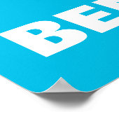 B ist für Bert | Name hinzufügen Poster (Ecke)