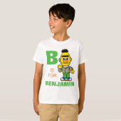 B ist für Bert | Name hinzufügen T-Shirt (Vorne ganz)