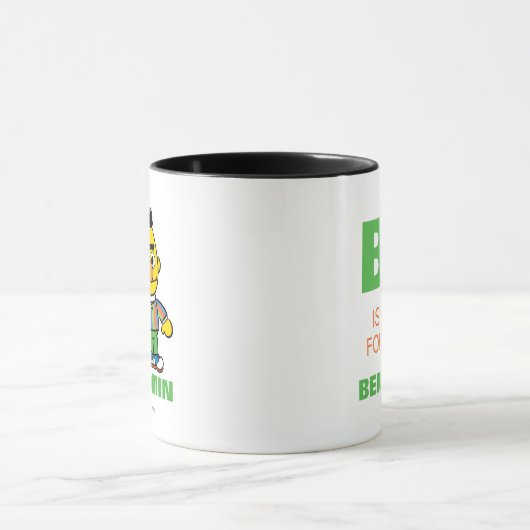 B ist für Bert | Name hinzufügen Tasse (Zentrum)