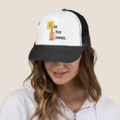 "B" ist für Bier Truckerkappe (Beispiel)