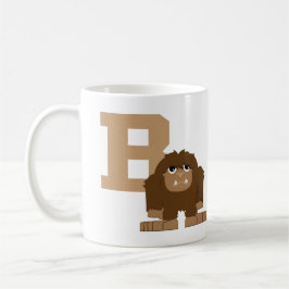 B ist für Bigfoot Kaffeetasse